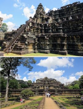 3層からなる山岳型の寺院「バプーオン」