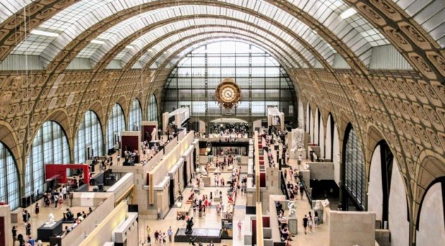 駅舎の面影がそのままのオルセー美術館