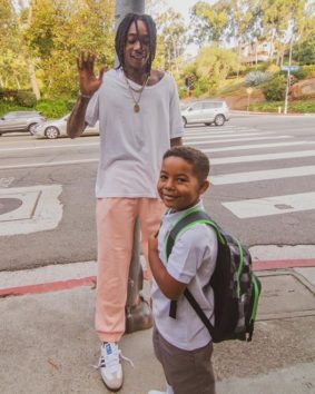 息子には普通の少年らしい生活をと願うウィズ・カリファ