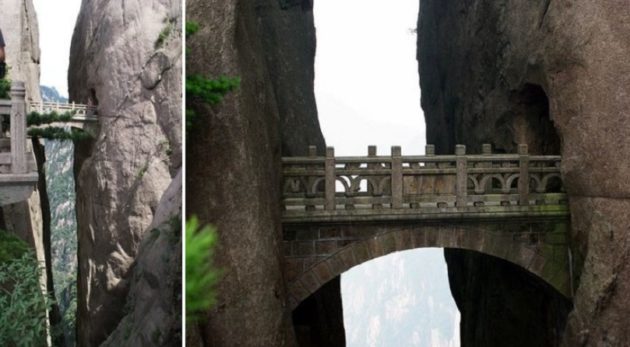 黄山観光では必ず歩仙橋へ