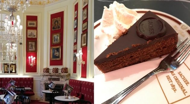 ロンドンのスタッフよりカフェ・ザッハ本店の様子
