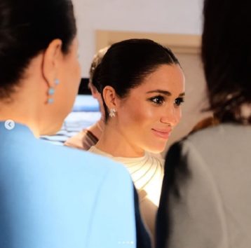 メーガン妃のヘナタトゥーが話題に。