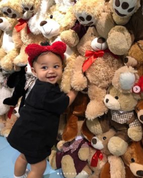 1歳になったストーミちゃん。