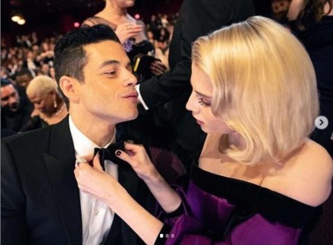 ボヘミアン・ラプソティで共演したラミとルーシー