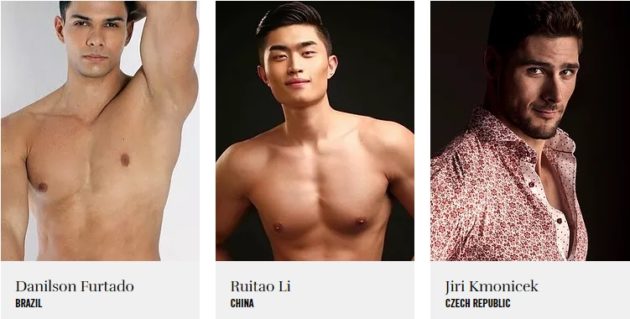 左からブラジル・中国・チェコ代表