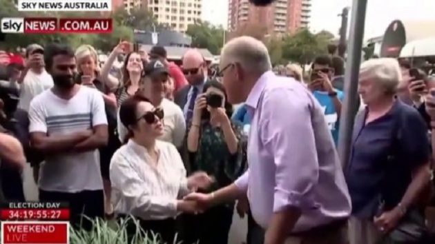 オーストラリアの首相に批判噴出。(Picture: Sky)