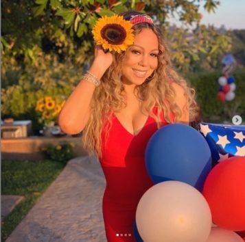 ハイトーン・ボイスは今も健在よ!画像:『Instagram』mariahcarey