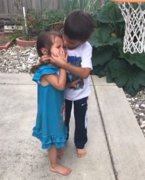 あくまでも妹を守ろうとする優しいお兄ちゃん