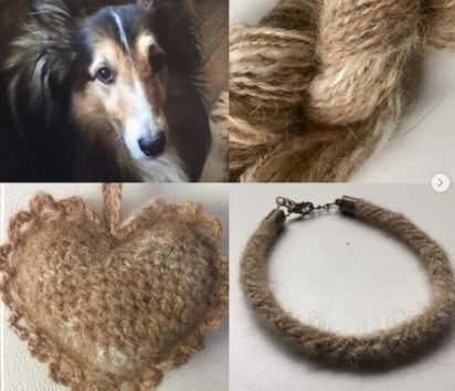 愛犬のシェルティの思い出はアクセサリーになって