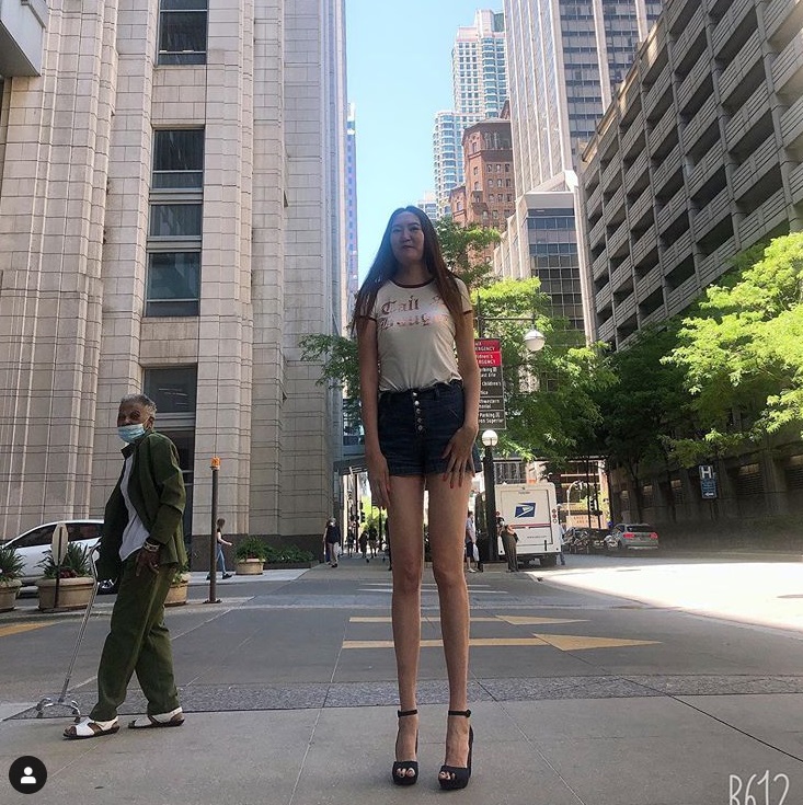 細くて折れちゃいそう…(画像はInstagramのスクリーンショット)