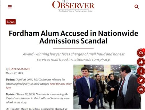 フォーダム大ロースクール卒の弁護士も投獄される（画像は『The Observer』のスクリーンショット）