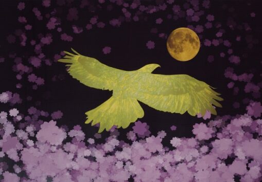 2010年の作品『Into the Rift of Cherry Blossoms』
