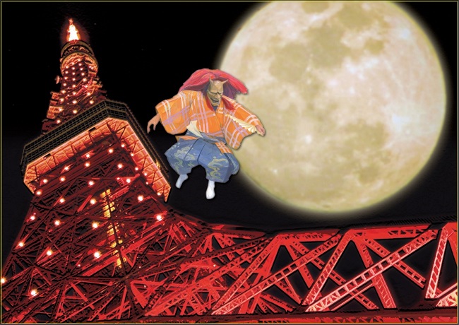 2009年の作品『Soaring High』　こちらはつくば西武ホールに平成21年10月3日から6日まで展示された