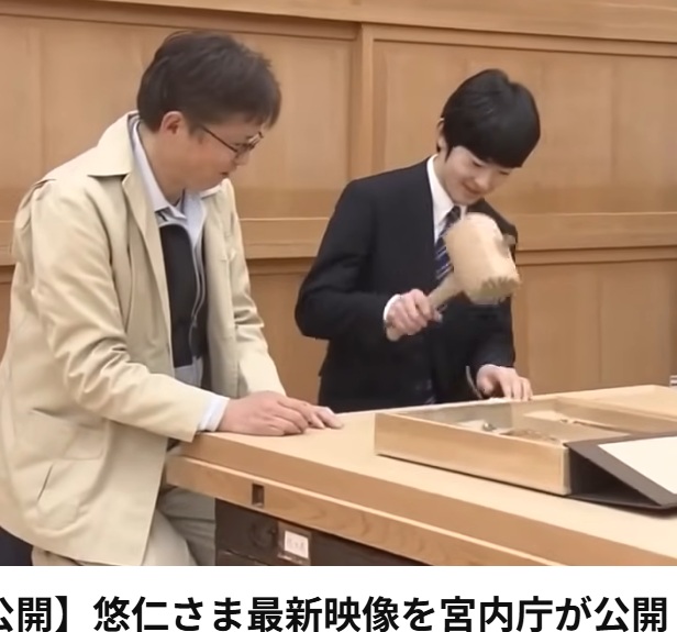 『小5の悠仁さまはハンマーを右手で握りしめていた　悠仁様は一体何人いらっしゃるの？』　コメントを一気にご紹介
